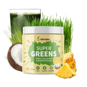 Supergreens s příchutí piňa colada