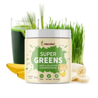 Supergreens s příchutí banánu